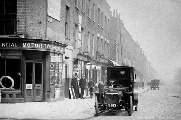 View of Robert Street, off Albany Street, NW London