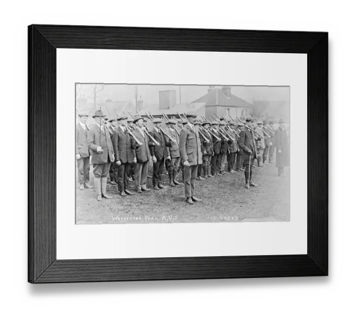Framed Print : AVF Guard, Worcester Park, SW London (Surrey) Framed Print : AVF Guard, Worcester Park, SW London (Surrey)