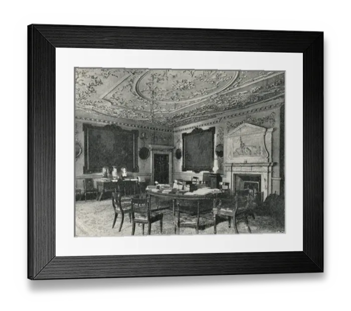 Framed Print : London Foundling Hospital - Committee Room Framed Print : London Foundling Hospital - Committee Room