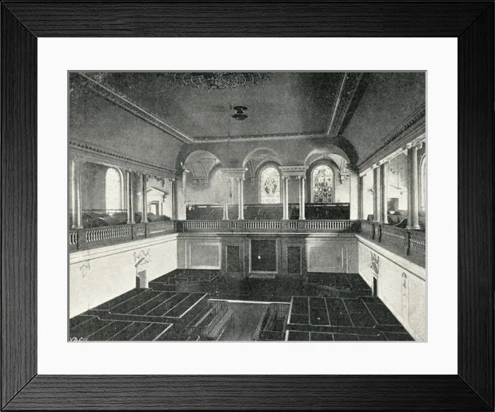 Framed Print : London Foundling Hospital - Chapel Framed Print : London Foundling Hospital - Chapel