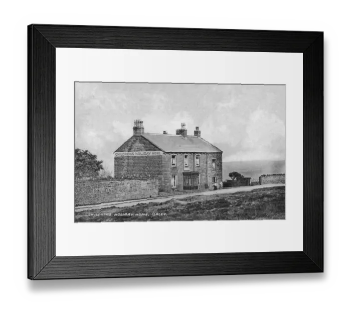 Framed Print : Ilkley Childrens Holiday Home Framed Print : Ilkley Childrens Holiday Home