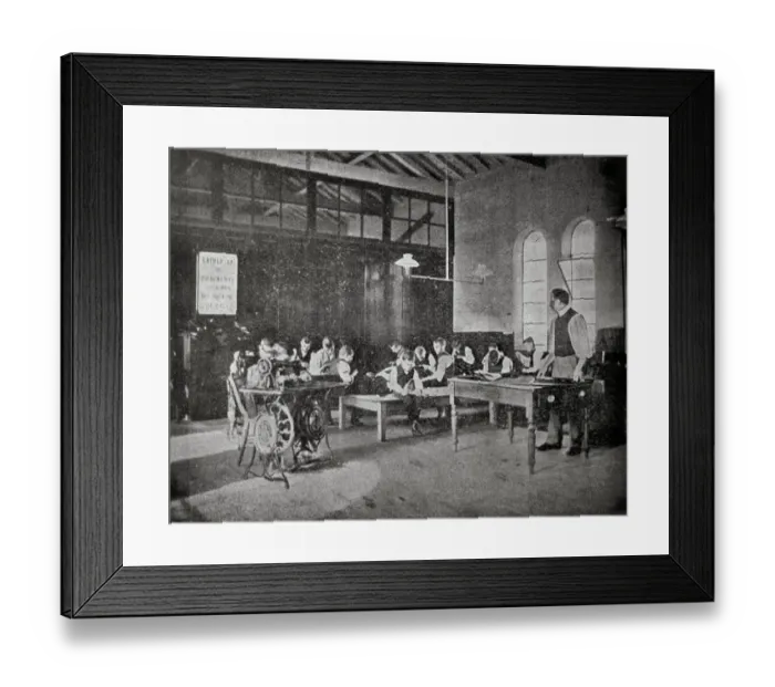 Framed Print : Islington Technical Home - Tailoring Shop Framed Print : Islington Technical Home - Tailoring Shop