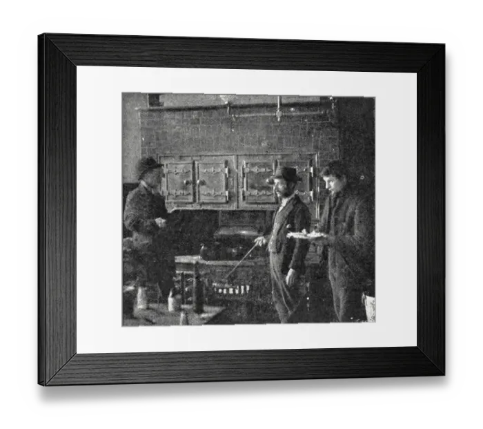 Framed Print : Kings Cross Rowton House - Kitchen Framed Print : Kings Cross Rowton House - Kitchen
