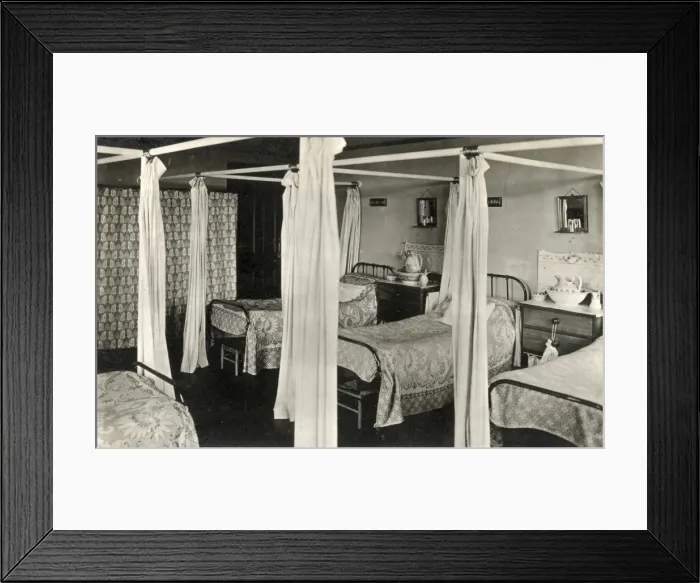 Framed Print : Lichfield Diocese GFS Home of Rest, Prestatyn - dormitory Framed Print : Lichfield Diocese GFS Home of Rest, Prestatyn - dormitory