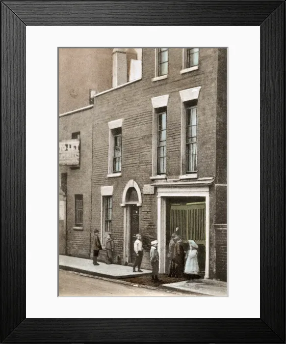 Framed Print : First Branch of National Childrens Home, Lambeth Framed Print : First Branch of National Childrens Home, Lambeth