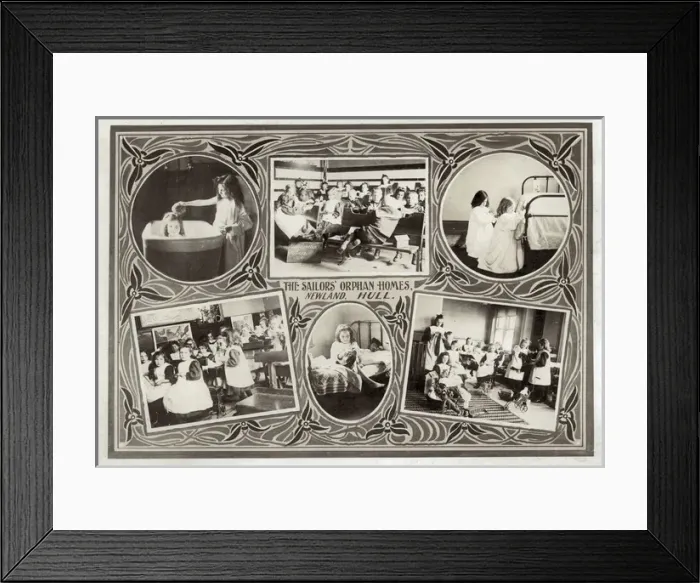 Framed Print : Sailors Orphan Homes, Hull Framed Print : Sailors Orphan Homes, Hull