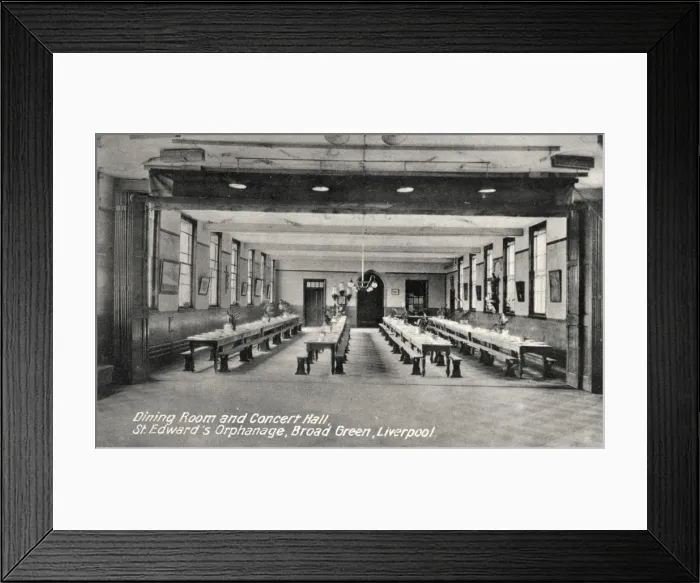 Framed Print : St Edwards Orphange, Broad Green, Liverpool Framed Print : St Edwards Orphange, Broad Green, Liverpool