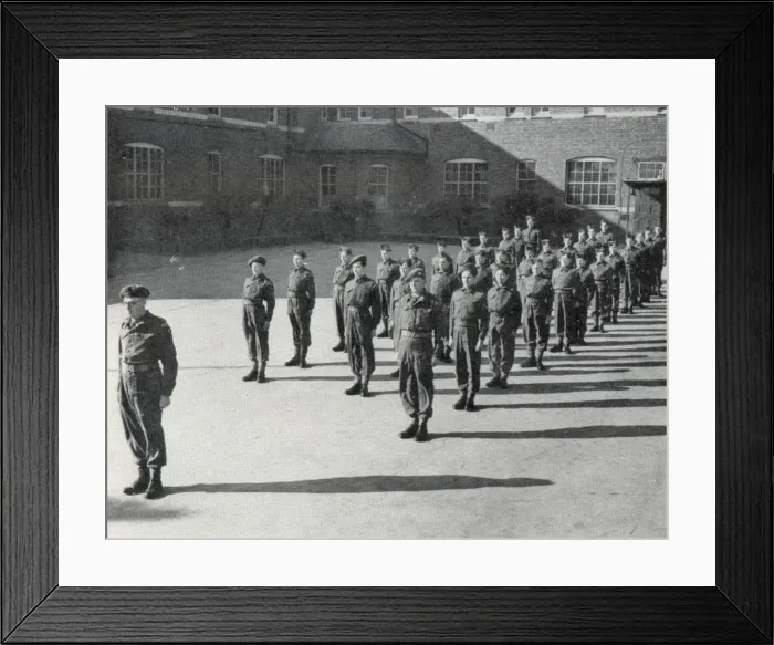 Framed Print : Tennal Approved School, Birmingham - Cadet Corps Framed Print : Tennal Approved School, Birmingham - Cadet Corps