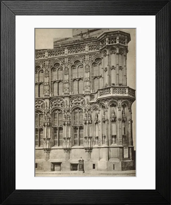 Framed Print : Town Hall, Gand (Ghent), Belgium Framed Print : Town Hall, Gand (Ghent), Belgium