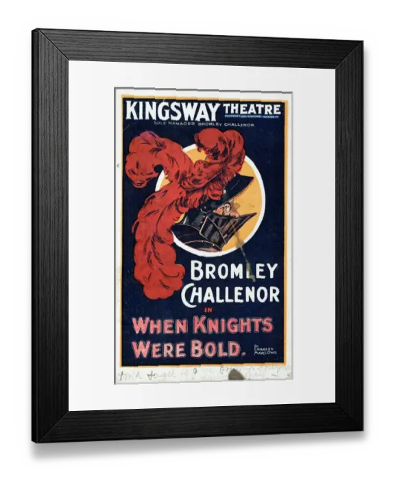 Framed Print : When Knights Were Bold by Charles Marlowe Framed Print : When Knights Were Bold by Charles Marlowe