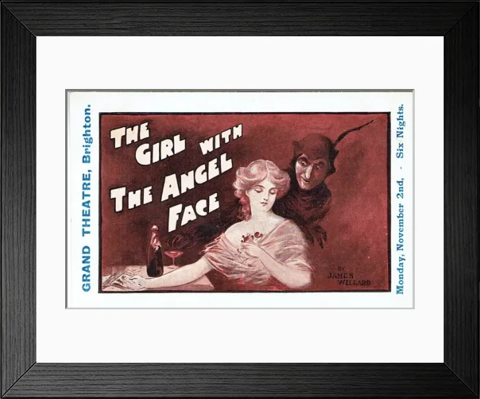 Framed Print : The Girl With The Angel Face by James Willard Framed Print : The Girl With The Angel Face by James Willard