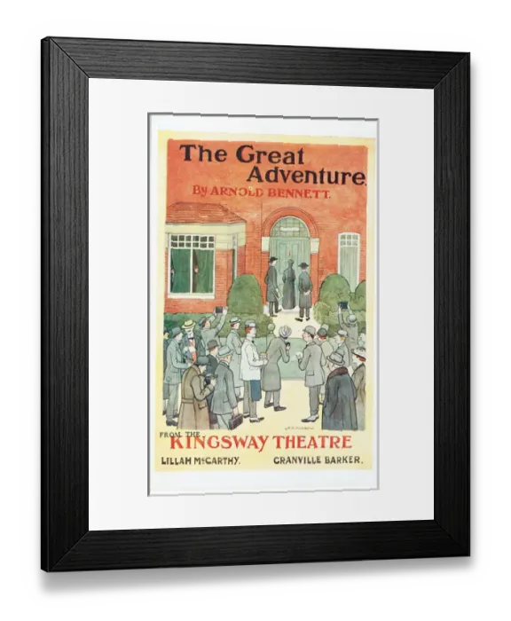 Framed Print : The Great Adventure by Arnold Bennett Framed Print : The Great Adventure by Arnold Bennett