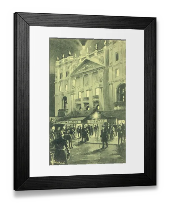 Framed Print : Wyndhams Theatre, London Framed Print : Wyndhams Theatre, London