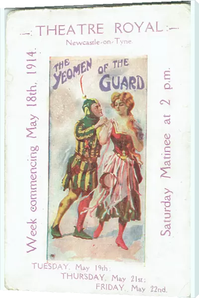 The Yeoman of the Guard by Ws Gilbert and Arthur Sullivan
