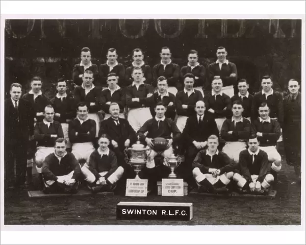 Swinton RLFC rugby team 1934-1935