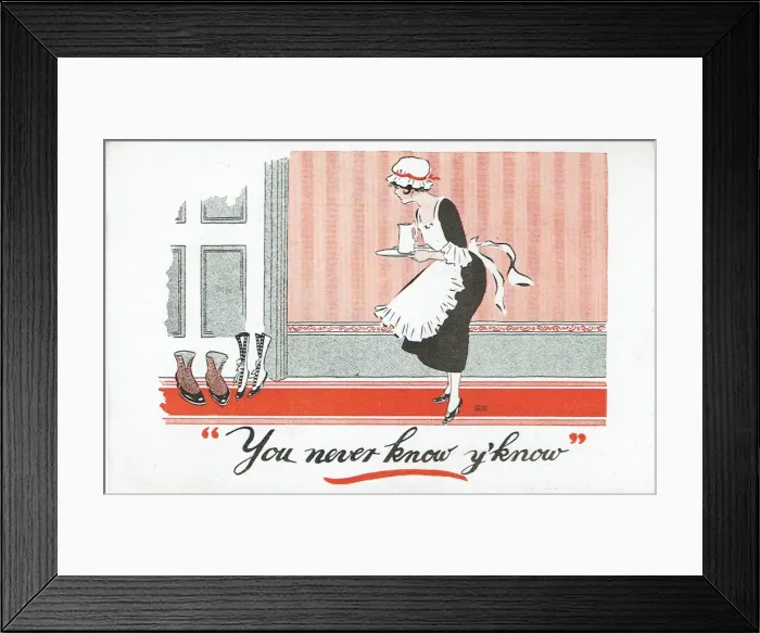Framed Print : You Never Know Y Know by Martin Henry and Hannaford Bennett Framed Print : You Never Know Y Know by Martin Henry and Hannaford Bennett