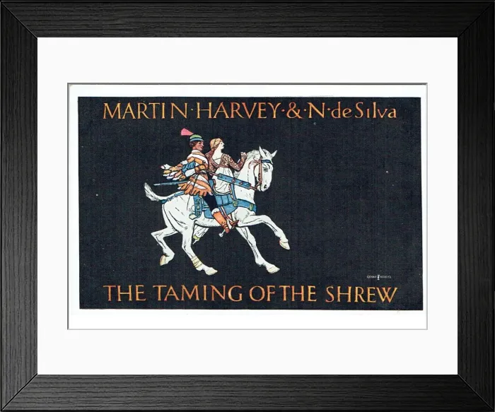 Framed Print : The Taming of the Shrew by William Shakespeare Framed Print : The Taming of the Shrew by William Shakespeare