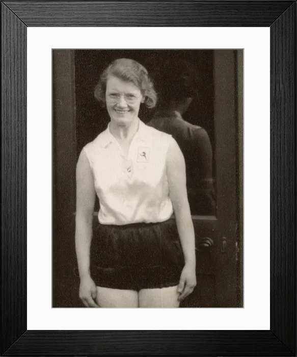 Framed Print : Lady member of The League of Health and Beauty Framed Print : Lady member of The League of Health and Beauty