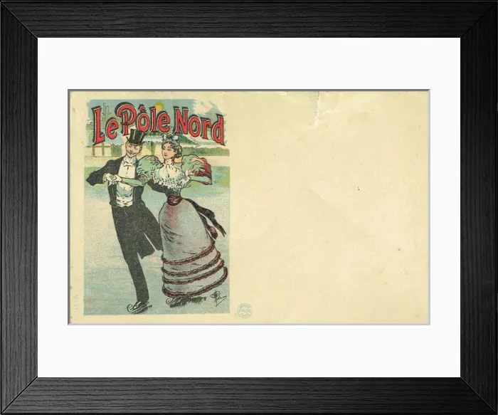 Framed Print : Le Pole Nord (North Pole) Framed Print : Le Pole Nord (North Pole)