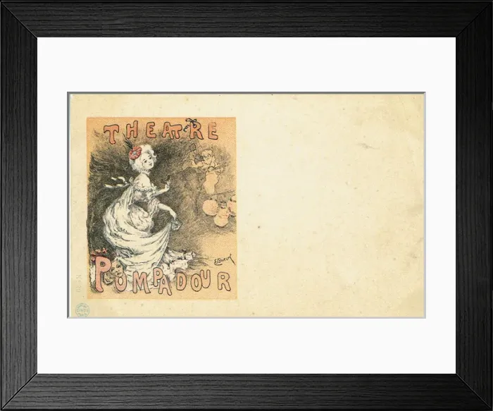 Framed Print : Theatre Pompadour, Paris Framed Print : Theatre Pompadour, Paris
