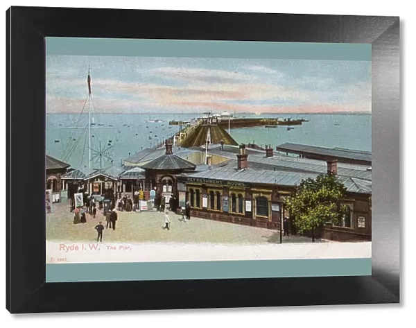 Ryde - Isle of Wight - The Pier and Railway Station