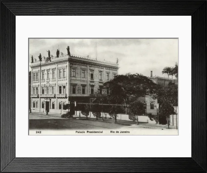 Framed Print : Rio de Janeiro, Brazil - The Presidential Palace Framed Print : Rio de Janeiro, Brazil - The Presidential Palace