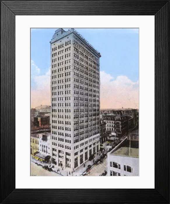 Framed Print : Toledo, Ohio, USA - Second National Bank Building Framed Print : Toledo, Ohio, USA - Second National Bank Building