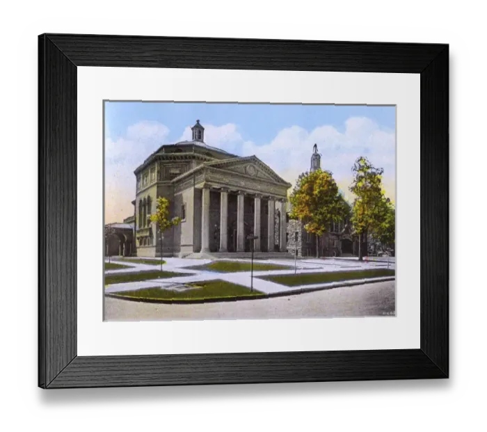 Framed Print : Toledo, Ohio, USA - 1st Congregational Church Framed Print : Toledo, Ohio, USA - 1st Congregational Church