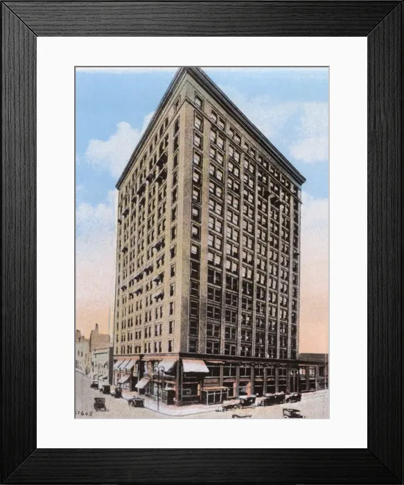 Framed Print : Toledo, Ohio, USA - Nicholas Building Framed Print : Toledo, Ohio, USA - Nicholas Building
