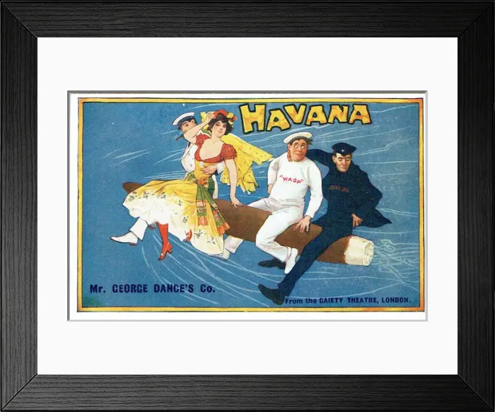 Framed Print : Havana by George Grossmith and Graham Hill Framed Print : Havana by George Grossmith and Graham Hill