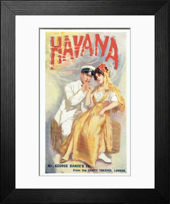 Framed Print : Havana by George Grossmith and Graham Hill Framed Print : Havana by George Grossmith and Graham Hill