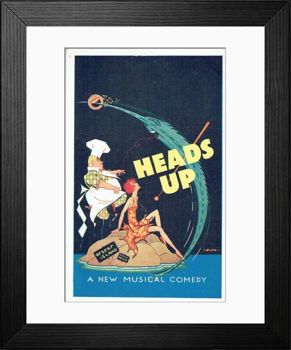 Framed Print : Heads Up by J McGowan and P G Smith Framed Print : Heads Up by J McGowan and P G Smith