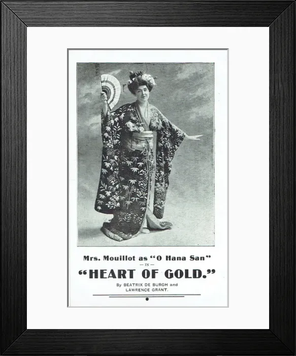 Framed Print : Heart of Gold by Beatrice de Burgh and Lawrence Grant Framed Print : Heart of Gold by Beatrice de Burgh and Lawrence Grant
