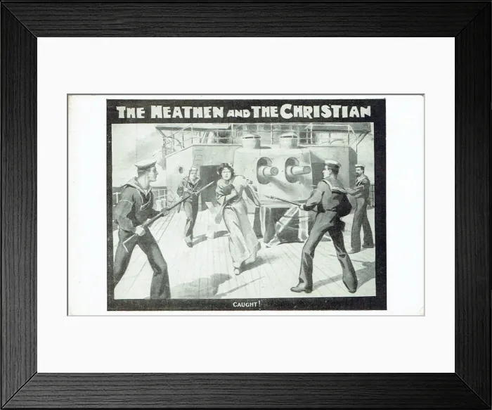 Framed Print : The Heathen and the Christian by Fred Maxwell Framed Print : The Heathen and the Christian by Fred Maxwell