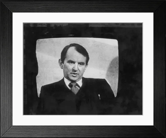 Framed Print : Andrew Besley, photographer, on TV Spotlight South West Framed Print : Andrew Besley, photographer, on TV Spotlight South West