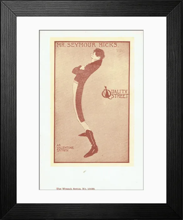 Framed Print : Quality Street by J M Barrie Framed Print : Quality Street by J M Barrie
