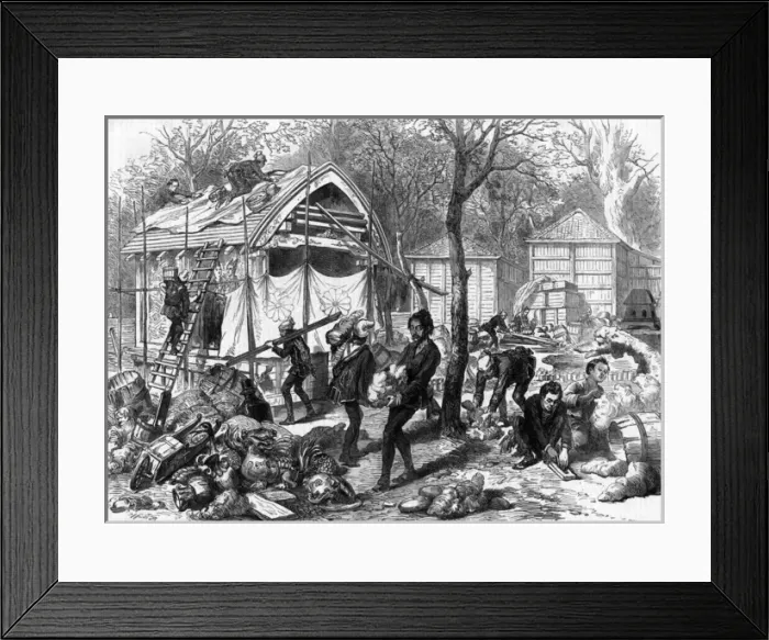 Framed Print : The Vienna Universal Exhibition: Japanese workmen Framed Print : The Vienna Universal Exhibition: Japanese workmen