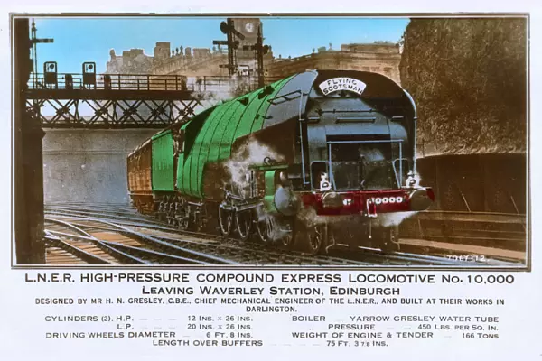 Flying Scotsman - LNER High-pressure Compound Express Loco