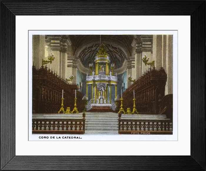Framed Print : Lima - Peru - The Choir of the Cathedral Framed Print : Lima - Peru - The Choir of the Cathedral