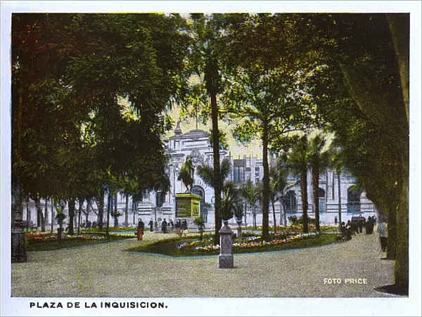 Lima - Peru - Plaza de la Inquisicion