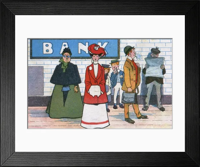Framed Print : Platform of Bank Underground Station Framed Print : Platform of Bank Underground Station
