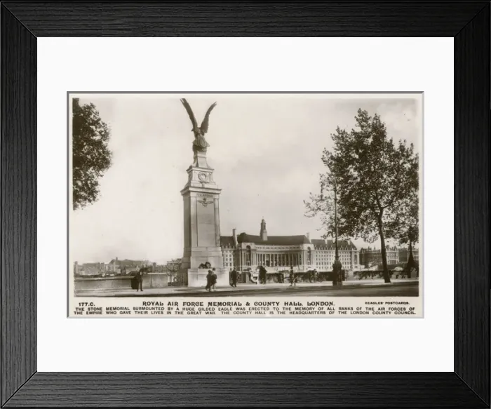 Framed Print : The RAF Memorial - Embankment, London Framed Print : The RAF Memorial - Embankment, London