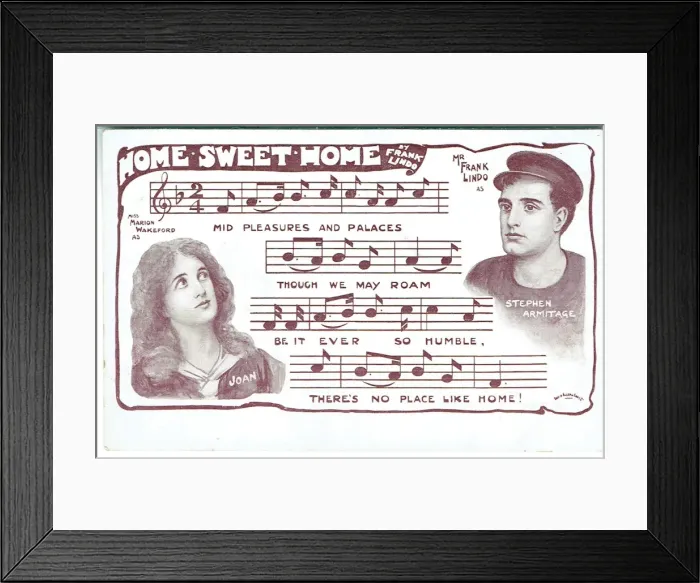 Framed Print : Home Sweet Home by Frank Lindo Framed Print : Home Sweet Home by Frank Lindo