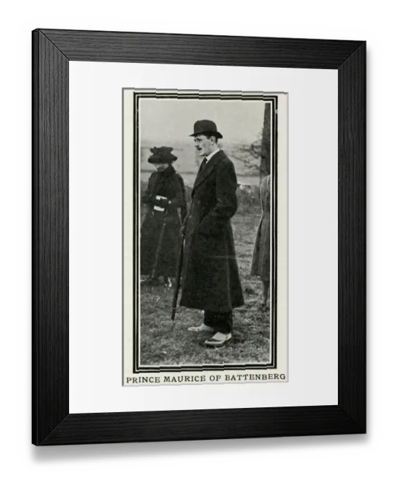 Framed Print : Prince Maurice of Battenberg Framed Print : Prince Maurice of Battenberg