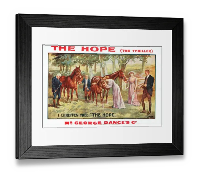 Framed Print : The Hope by Cecil Raleigh and Henry Hamilton Framed Print : The Hope by Cecil Raleigh and Henry Hamilton