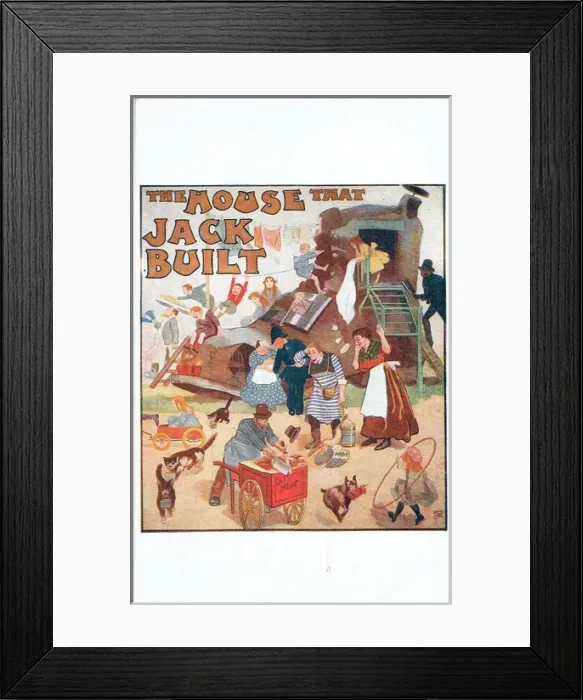 Framed Print : The House that Jack Built Framed Print : The House that Jack Built