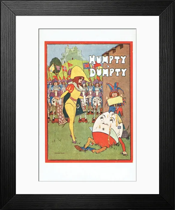 Framed Print : Humpty Dumpty Framed Print : Humpty Dumpty