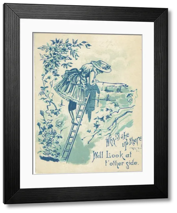 Framed Print : Indiana by H B Farnie Framed Print : Indiana by H B Farnie