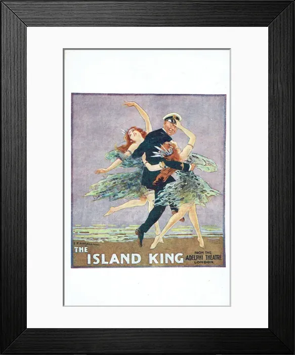 Framed Print : The Island King by Percy Gawthorne Framed Print : The Island King by Percy Gawthorne