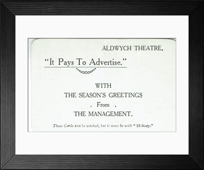 Framed Print : It Pays to Advertise by Roi Cooper Megru & Walter Hackett Framed Print : It Pays to Advertise by Roi Cooper Megru & Walter Hackett